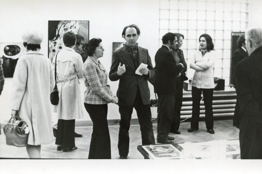 Zleva: Nina Dvořáková, Matti Saanio (uprostřed), dcera M. Saanio, Jana Vránová